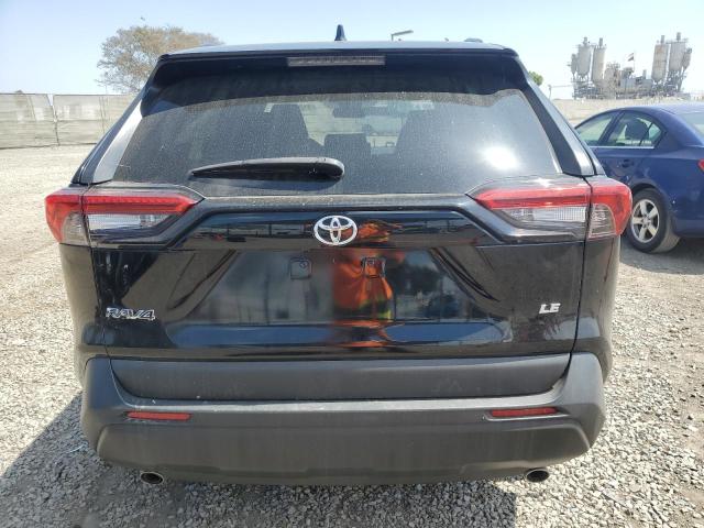 2T3K1RFV9MC108911 - 2021 TOYOTA RAV4 LE BLACK photo 6