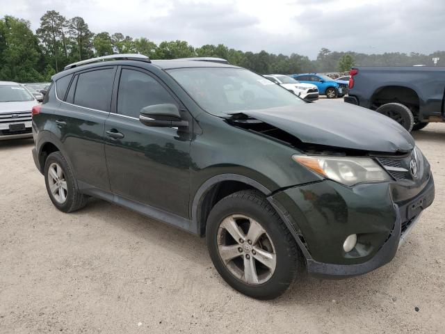 2T3WFREV5DW058298 - 2013 TOYOTA RAV4 XLE GREEN photo 4