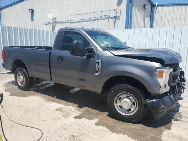 1FTRF3A64NEG44654 - 2022 FORD F350 SUPER DUTY GRAY photo 4