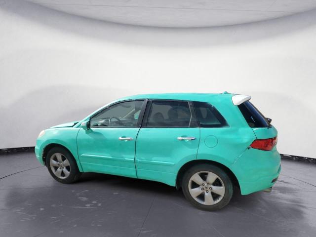 5J8TB18538A017752 - 2008 ACURA RDX TECHNOLOGY TEAL photo 2