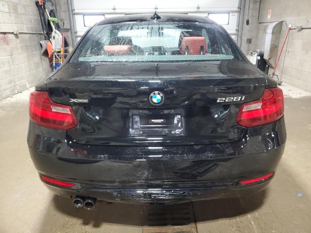 WBA1G9C56GV726967 - 2016 BMW 228 XI SULEV BLACK photo 6