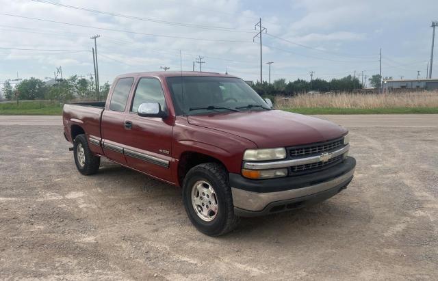 2GCEK19TX21304298 - 2002 CHEVROLET SILVERADO K1500 BURGUNDY photo 1