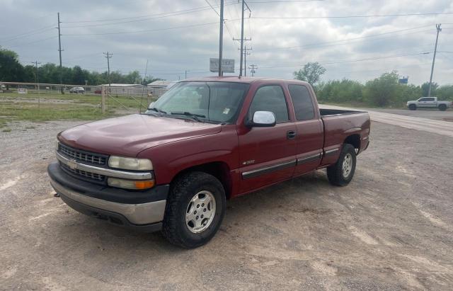 2GCEK19TX21304298 - 2002 CHEVROLET SILVERADO K1500 BURGUNDY photo 2