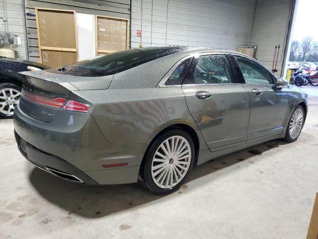 3LN6L5F94HR607451 - 2017 LINCOLN MKZ RESERVE ნაცრისფერი ფოტო 3