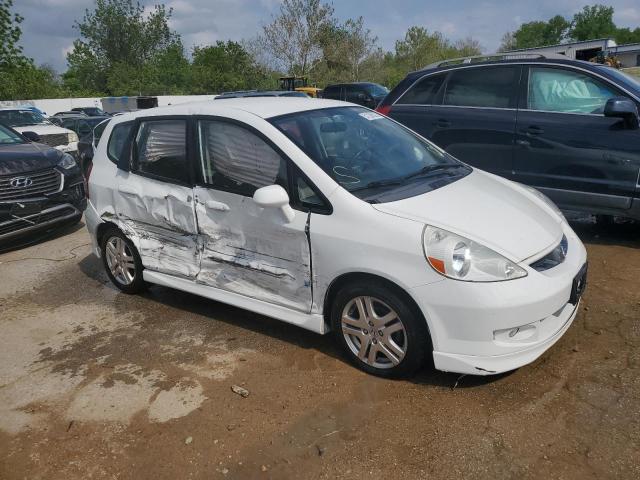 JHMGD386X7S034229 - 2007 HONDA FIT S 白色 照片 4