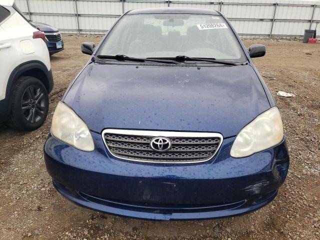 JTDBR32E570132383 - 2007 TOYOTA COROLLA CE BLUE photo 5