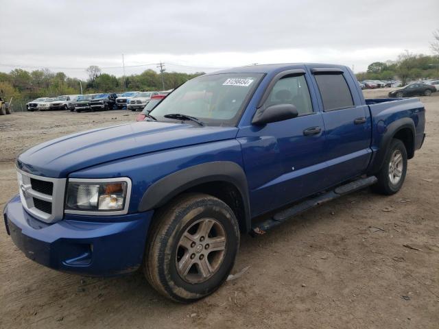 1D7HW38P49S785294 - 2009 DODGE DAKOTA SXT BLUE photo 1