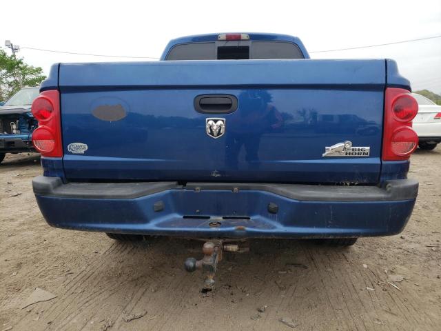 1D7HW38P49S785294 - 2009 DODGE DAKOTA SXT BLUE photo 6