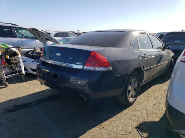 2G1WS553189207401 - 2008 CHEVROLET IMPALA POLICE BLUE photo 3