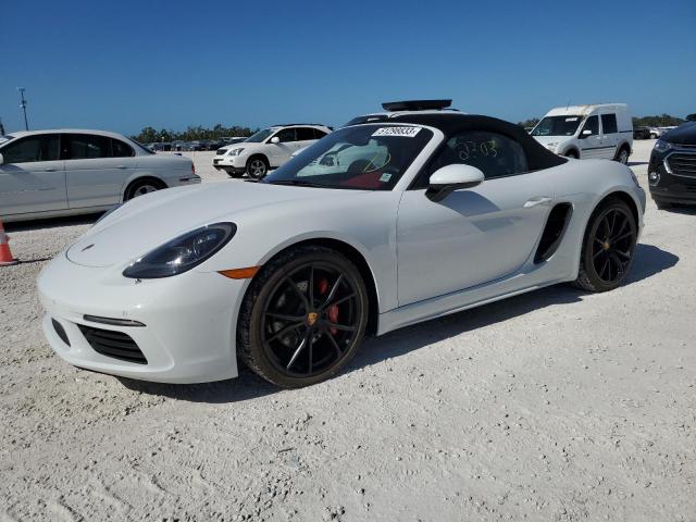 WP0CB2A89HS241319 - 2017 PORSCHE BOXSTER S WHITE photo 1