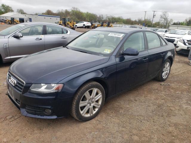 WAUBFAFL1BN021196 - 2011 AUDI A4 PREMIUM BLUE photo 1