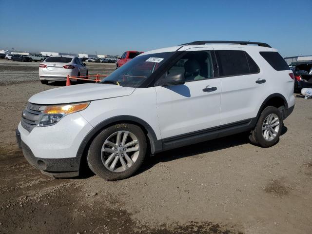 1FM5K8B84FGB52697 - 2015 FORD EXPLORER WHITE photo 1