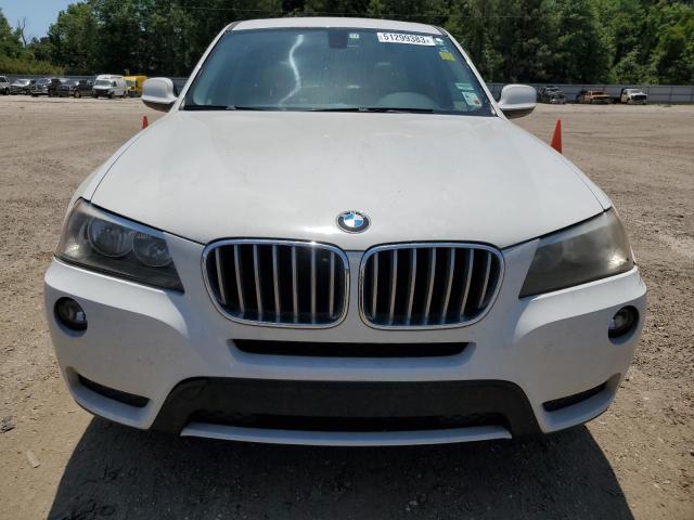 5UXWX9C58D0D01401 - 2013 BMW X3 XDRIVE28I WHITE photo 5