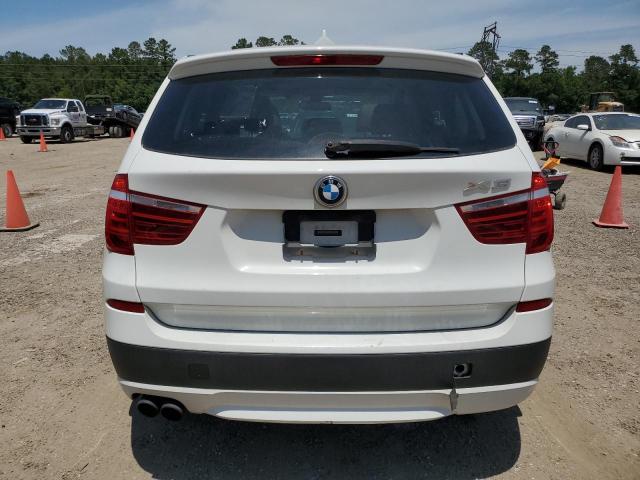 5UXWX9C58D0D01401 - 2013 BMW X3 XDRIVE28I WHITE photo 6