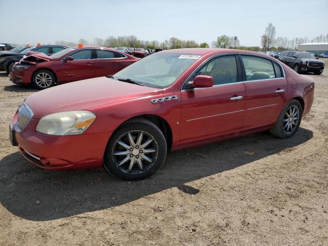1G4HE57Y68U103498 - 2008 BUICK LUCERNE CXS RED photo 1