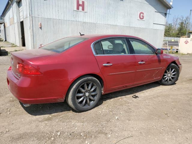 1G4HE57Y68U103498 - 2008 BUICK LUCERNE CXS RED photo 3