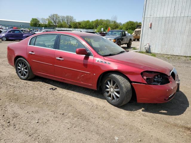 1G4HE57Y68U103498 - 2008 BUICK LUCERNE CXS RED photo 4