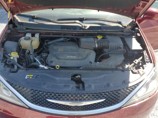 2C4RC1BG8HR621390 - 2017 CHRYSLER PACIFICA TOURING L MAROON photo 11