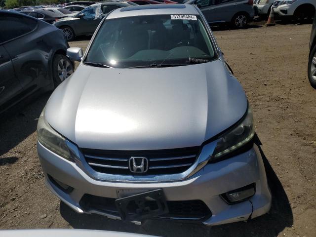 1HGCR3F81FA020893 - 2015 HONDA ACCORD EXL SILVER photo 5