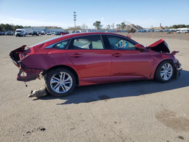 1HGCV1F16JA192039 - 2018 HONDA ACCORD LX RED photo 3