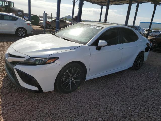 4T1T11AK5PU805412 - 2023 TOYOTA CAMRY SE NIGHT SHADE WHITE photo 1