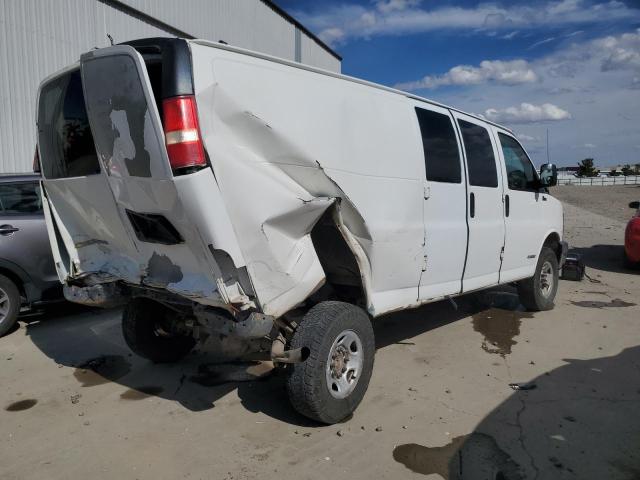 1GCGG29U231110011 - 2003 CHEVROLET EXPRESS G2 WHITE photo 3