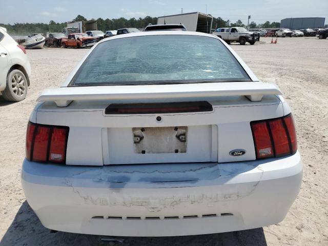 1FAFP406X4F173003 - 2004 FORD MUSTANG WHITE photo 6