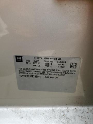 1G11C5SL8FF205144 - 2015 CHEVROLET MALIBU 1LT 棕色 照片 12