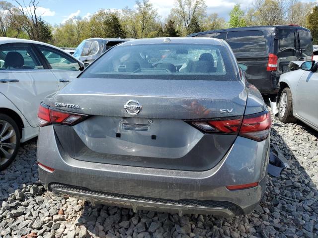 3N1AB8CV2PY306866 - 2023 NISSAN SENTRA SV GRAY photo 6