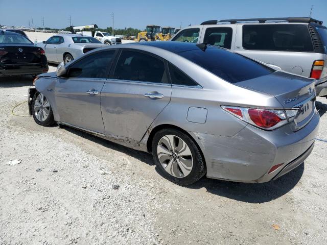 KMHEC4A4XDA071403 - 2013 HYUNDAI SONATA HYBRID SILVER photo 2