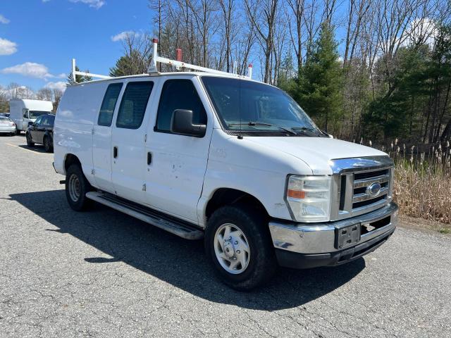 1FTNE2EW7DDA21183 - 2013 FORD ECONOLINE E250 VAN WHITE photo 1