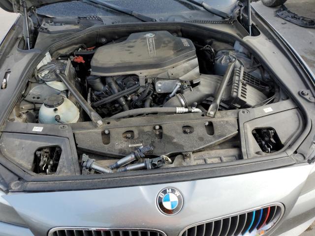 WBAXG5C55DDY33416 - 2013 BMW 528 I GRAY photo 11