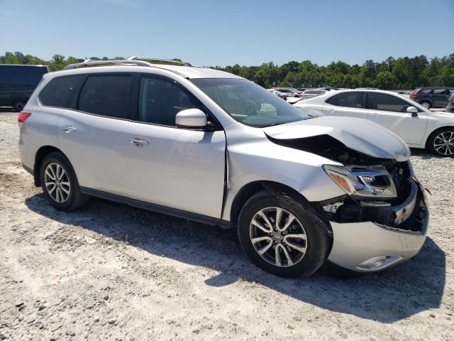 5N1AR2MN4DC630535 - 2013 NISSAN PATHFINDER S SILVER photo 4