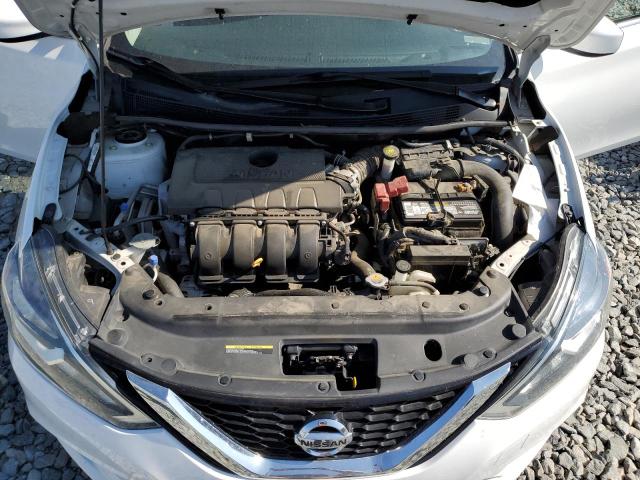 3N1AB7AP2JL633531 - 2018 NISSAN SENTRA S WHITE photo 11