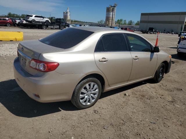 5YFBU4EE6DP078769 - 2013 TOYOTA COROLLA BASE GOLD photo 3