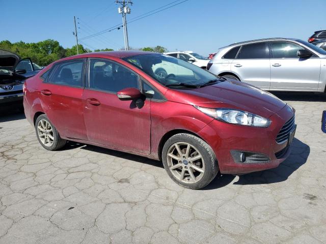 3FADP4BJ2FM108528 - 2015 FORD FIESTA SE BURGUNDY photo 4