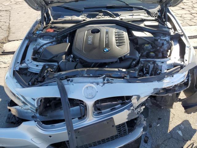 WBA8B3C51JK843259 - 2018 BMW 340 I SILVER photo 11