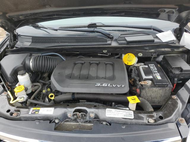 2C4RC1BG0GR174214 - 2016 CHRYSLER TOWN & COU TOURING შავი ფოტო 12