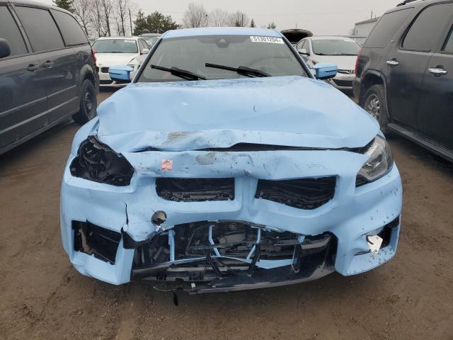3MF13DM02P8D45122 - 2023 BMW M2 BLUE photo 5