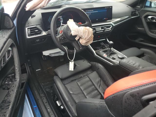 3MF13DM02P8D45122 - 2023 BMW M2 BLUE photo 8