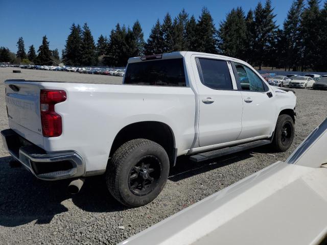 3GCPYDEK0KG311998 - 2019 CHEVROLET SILVERADO K1500 LT WHITE photo 3