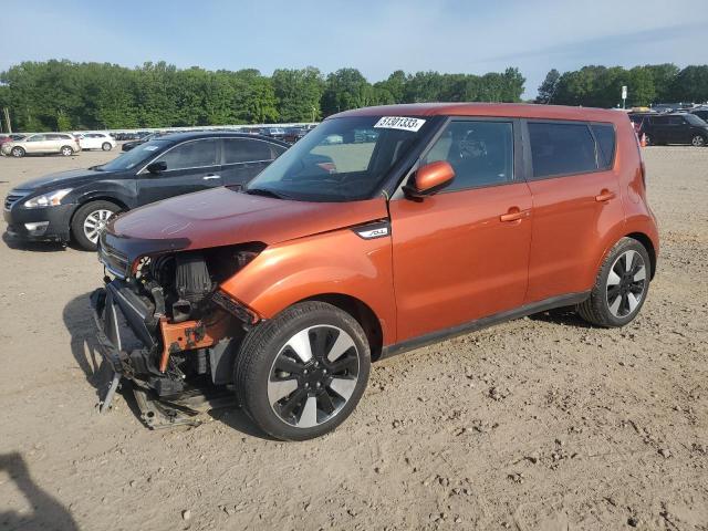 KNDJP3A54K7670138 - 2019 KIA SOUL + ORANGE photo 1