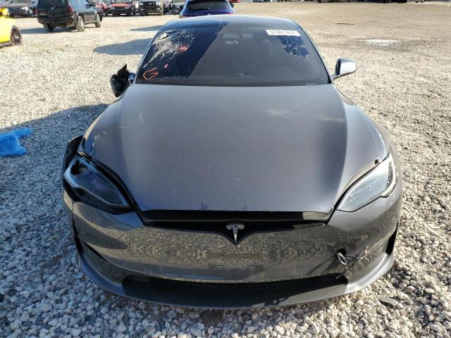 5YJSA1E5XNF487751 - 2022 TESLA MODEL S Արծաթագույն լուսանկար 5