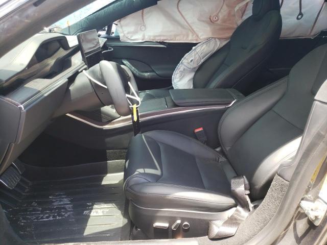 5YJSA1E5XNF487751 - 2022 TESLA MODEL S Արծաթագույն լուսանկար 7