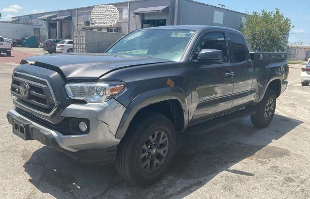 3TYSX5EN5NT015124 - 2022 TOYOTA TACOMA ACCESS CAB ნაცრისფერი ფოტო 2