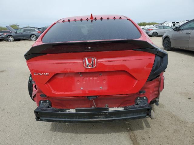 2HGFC2F78JH505851 - 2018 HONDA CIVIC EX RED photo 6