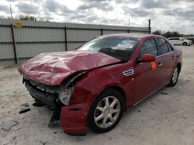 1G6DZ67A680176428 - 2008 CADILLAC STS MAROON photo 1