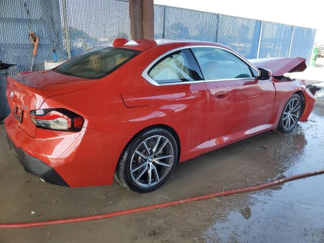 3MW23CM02N8C47378 - 2022 BMW 230I RED photo 3