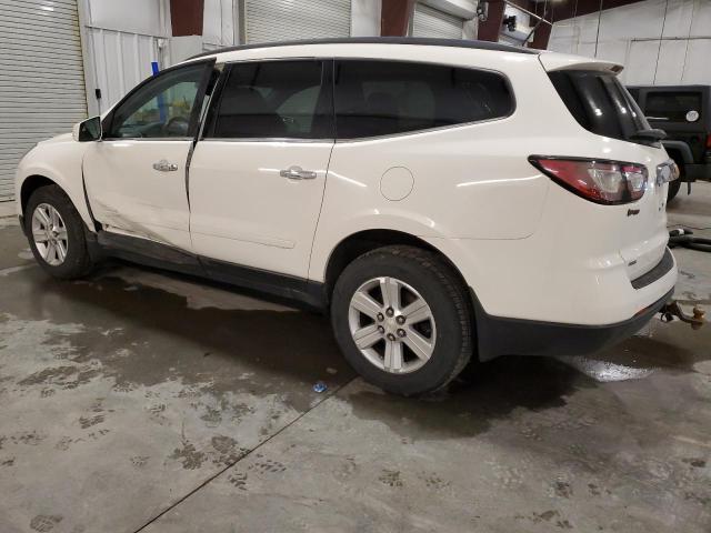 1GNKVGKD8EJ293030 - 2014 CHEVROLET TRAVERSE LT WHITE photo 2