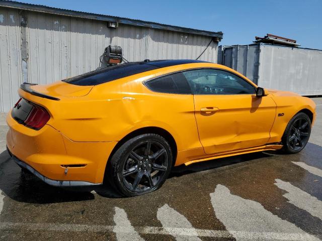 1FA6P8CF5K5175800 - 2019 FORD MUSTANG GT ORANGE photo 3